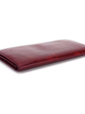 CARTIER Purse Bordeaux Silver Women Authentic secondhand